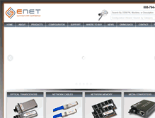 Tablet Screenshot of enetusa.com